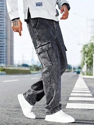 Men Cargo Jeans